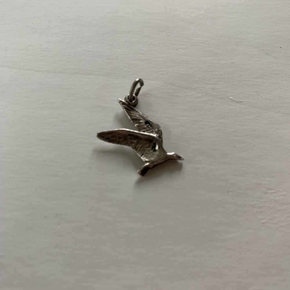 Vintage Sterling Silver bird, pendant. - Picture 3 of 5